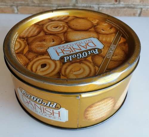 Pot O`Gold cookies tin