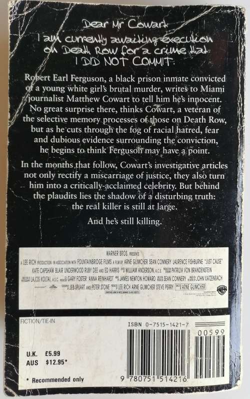 Just cause by John Katzenbach