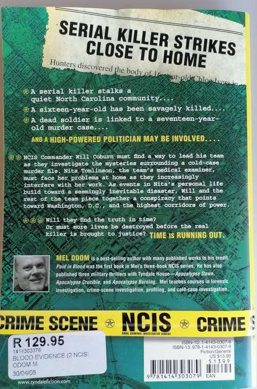 Blood evidence by Mel Odom