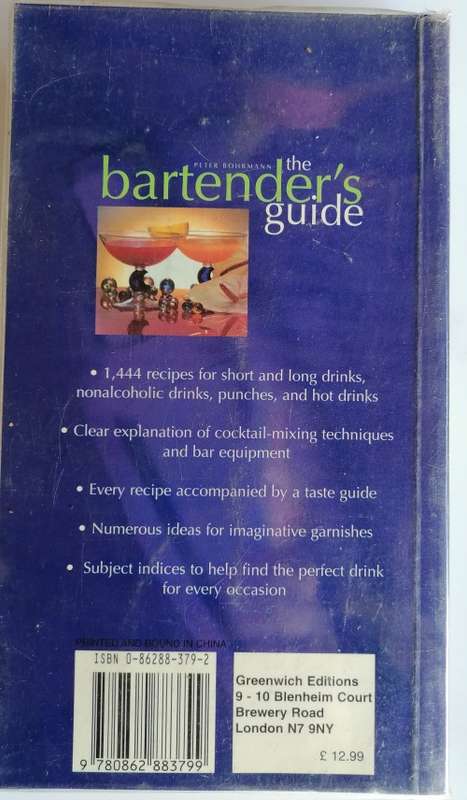 The bartender`s guide