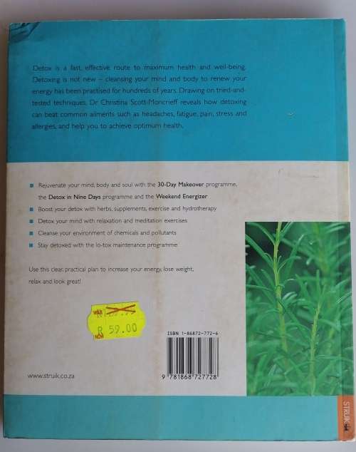 Detox by dr Christina Scott-Moncrieff
