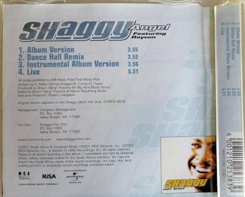 Shaggy - Angel cd