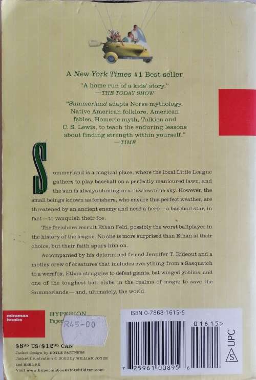 Summerland by Michael Chabon