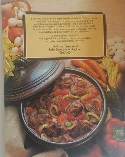 Casserole cooking by Myra Street