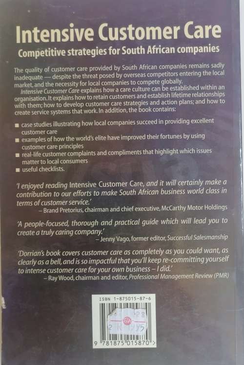 Intensive customer care