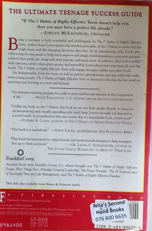 The 7 habits of highly effective teens by Sean Covey