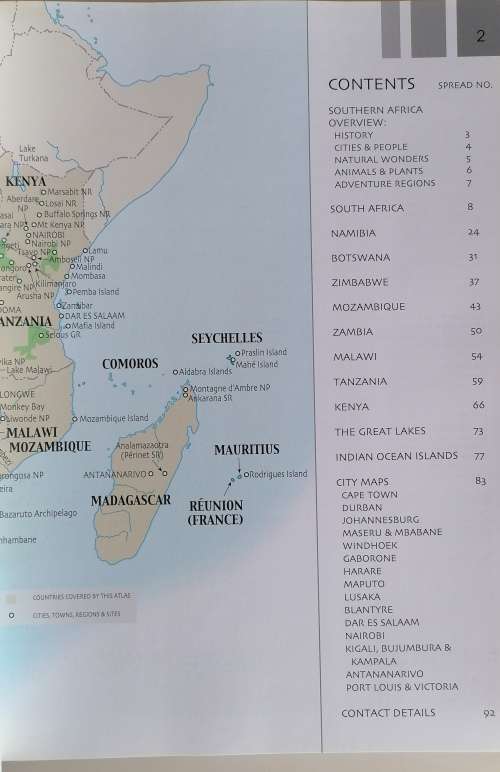 Activity atlas Southern Africa