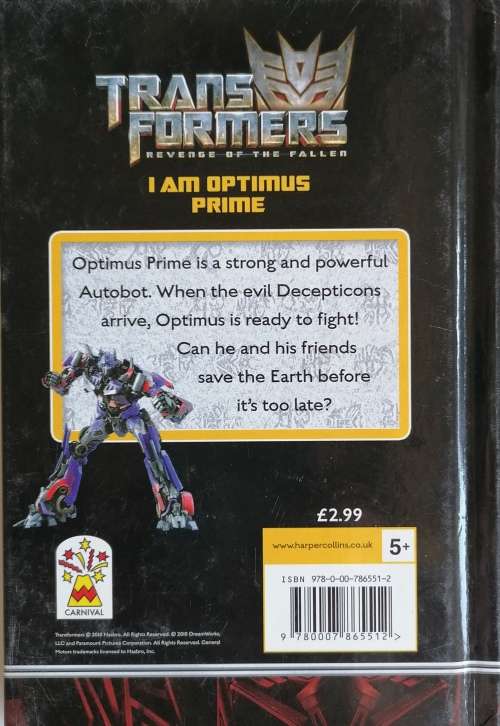 Transformers I am Optimus Prime