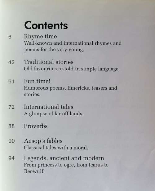 Stories and poems