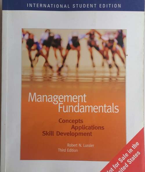 Management fundamentals