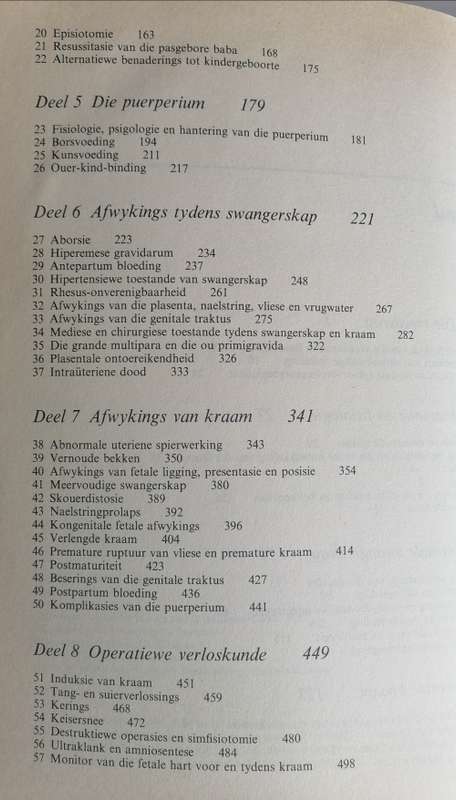 Verloskunde vir verpleegkundiges