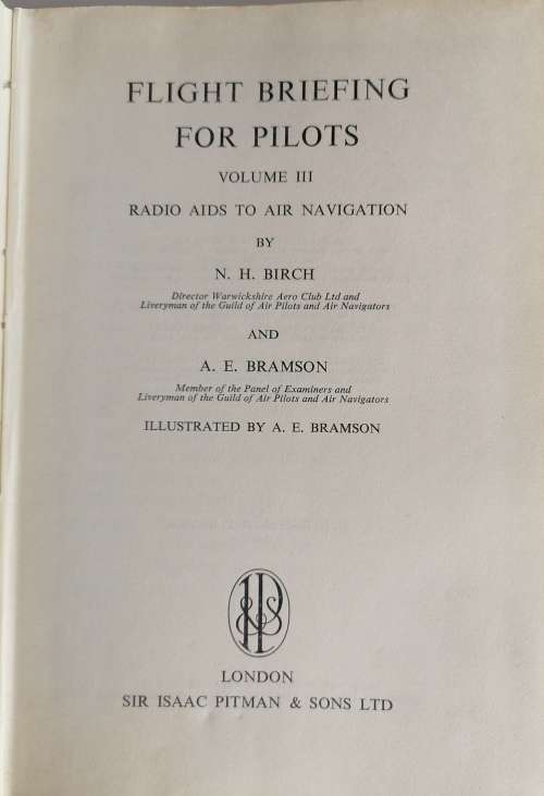 Flight briefing for pilots 1965