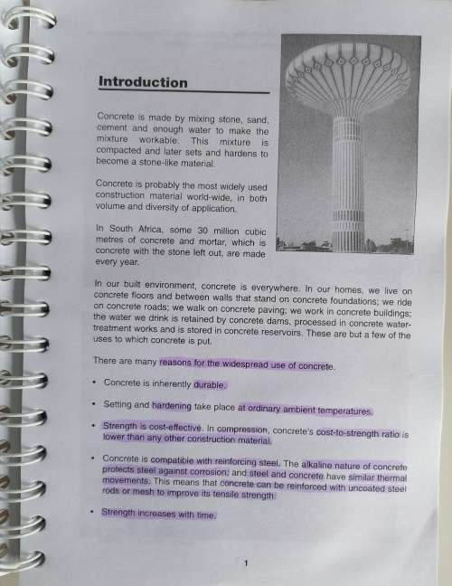 Fundamentals of concrete