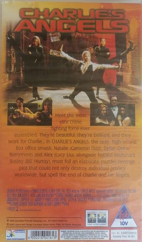 Charlie`s angels VHS
