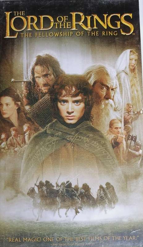 The lord of the rings VHS