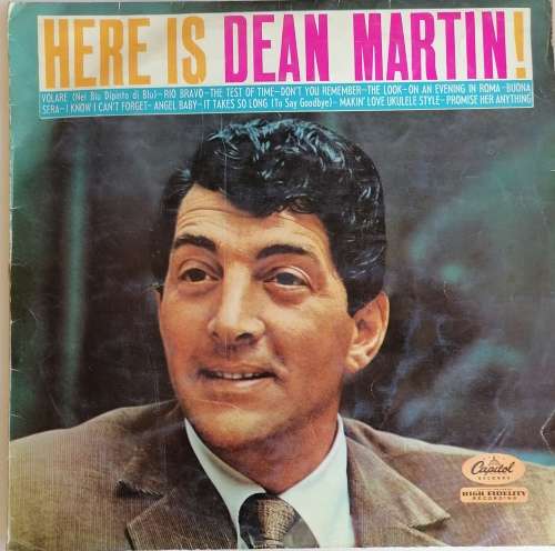 Here is Dean Martin LP