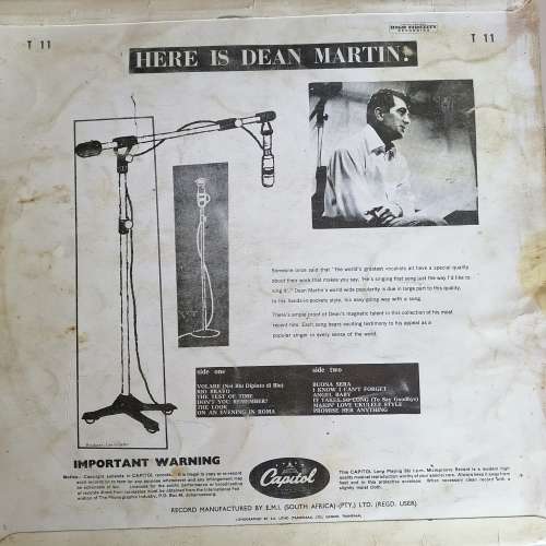 Here is Dean Martin LP