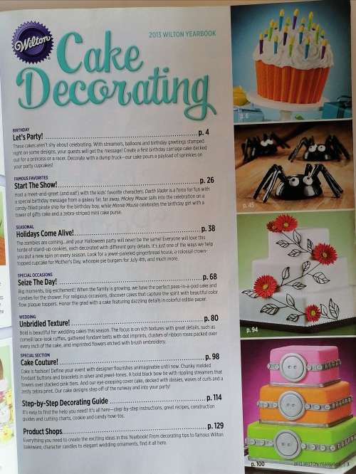 Cake decorating
