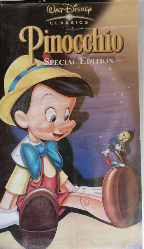 Pinocchio special edition VHS