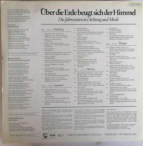 Uber die Erde beugt sich der Himmel double LP