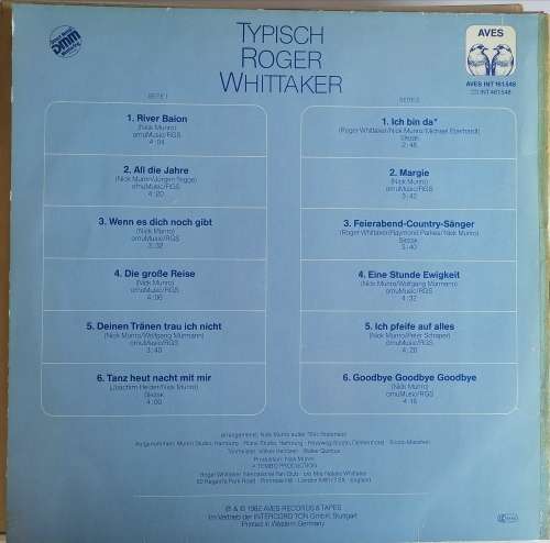 Typisch Roger Whittaker LP