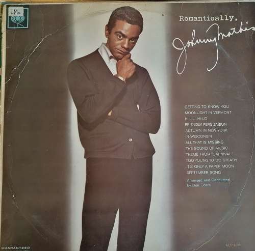 Romantically - Johnny Mathis LP