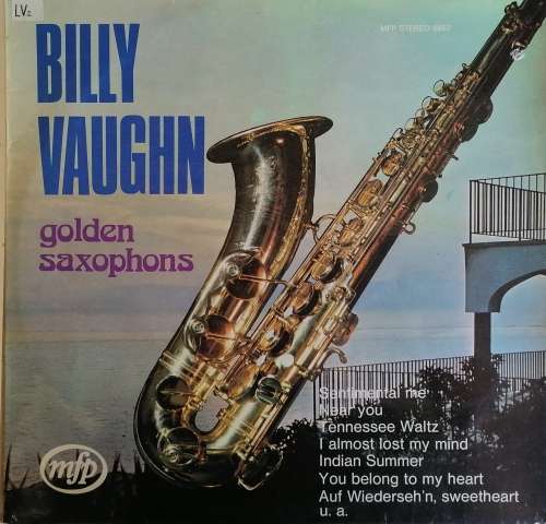 Billy Vaughn golden saxophons LP
