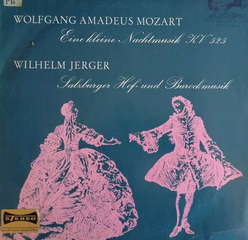 Mozart and Jerger LP