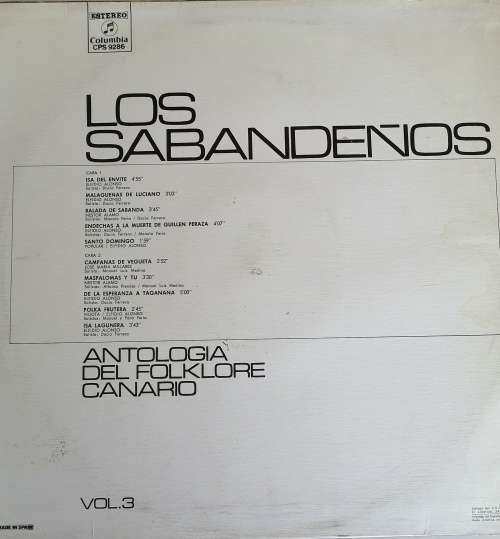 Los Sabandenos LP