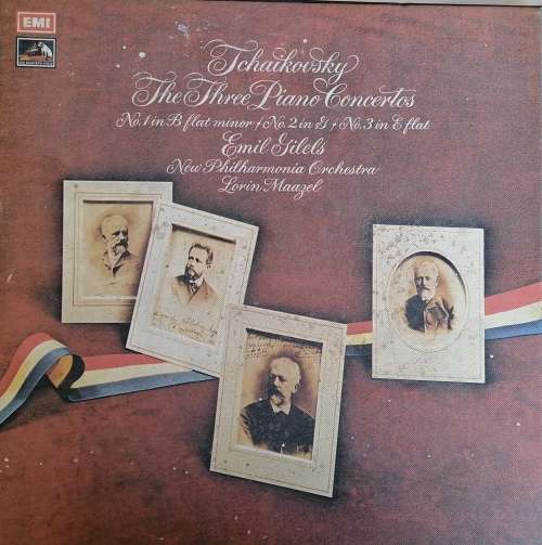 Tchaikovsky The Three Piano Concertos 2 x LP