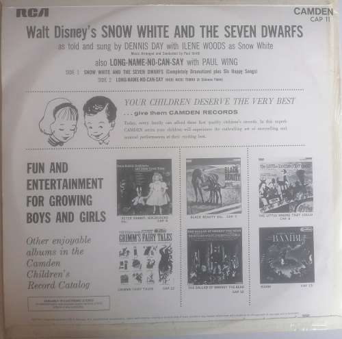 Snow White and the seven dwarfs LP