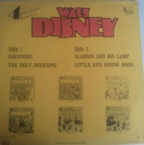 Walt Disney 4 great original stories LP