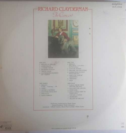 Richard Clayderman In Concert 2 LP