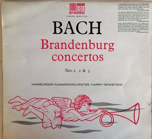 Bach Brandenburg concertos Nos. 1,2 and 3 LP