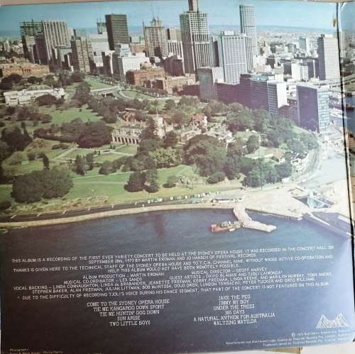 Rolf Harris live at the Sydney Opera House LP