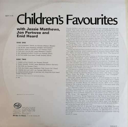 Children`s favourites LP