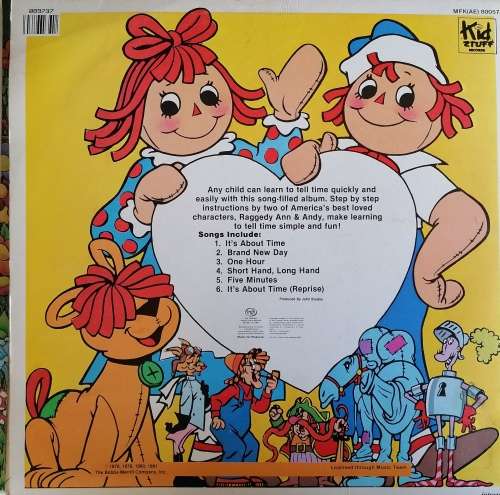 Raggedy Ann and Andy Telling time is fun LP