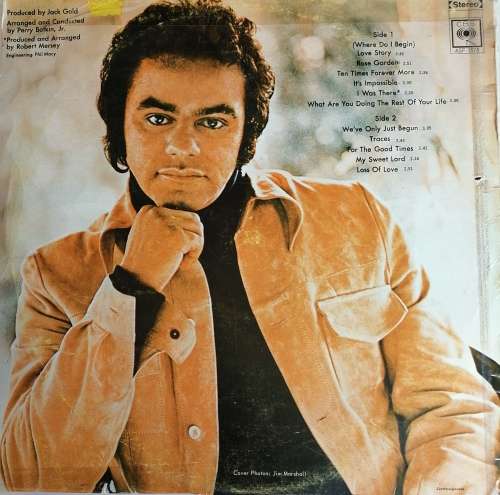 Johnny Mathis Love Story LP