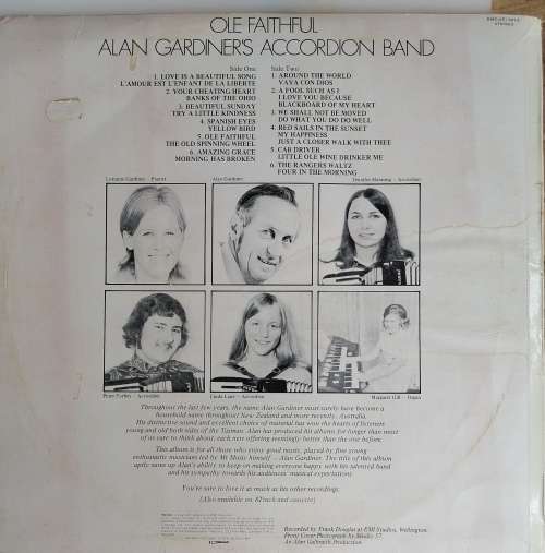 Ole Faithful Alan Gardiner`s Accordion Band LP