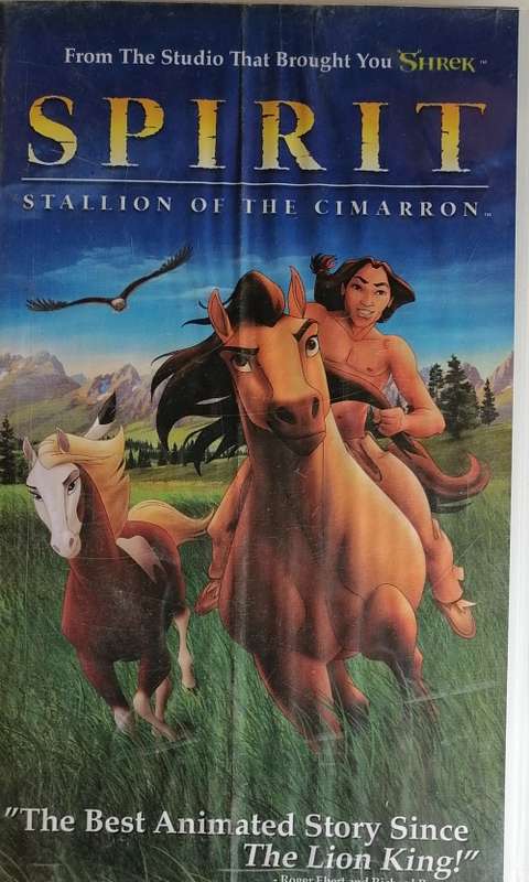Spirit Stallion of the Cimarron VHS