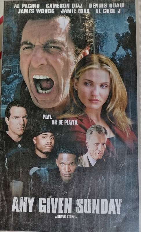 Any given Sunday - Al Pacino VHS