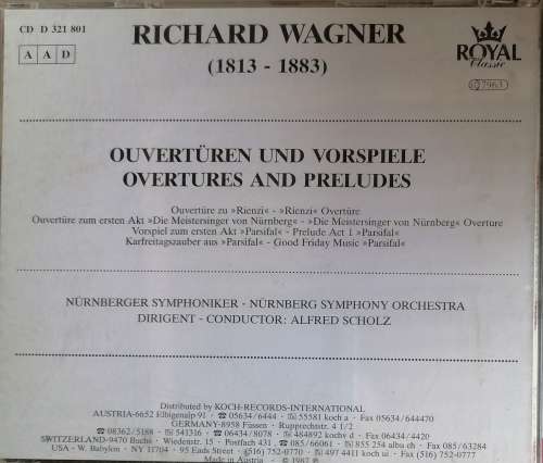Richard Wagner 1813-1883 cd