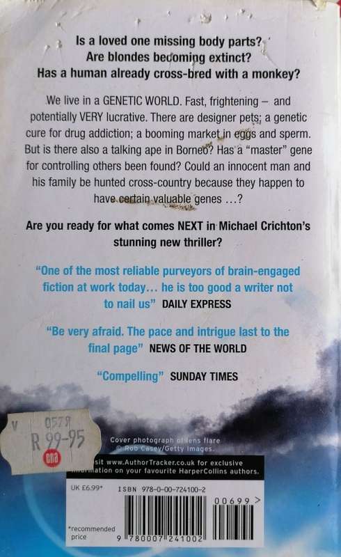 Next by Michael Crichton