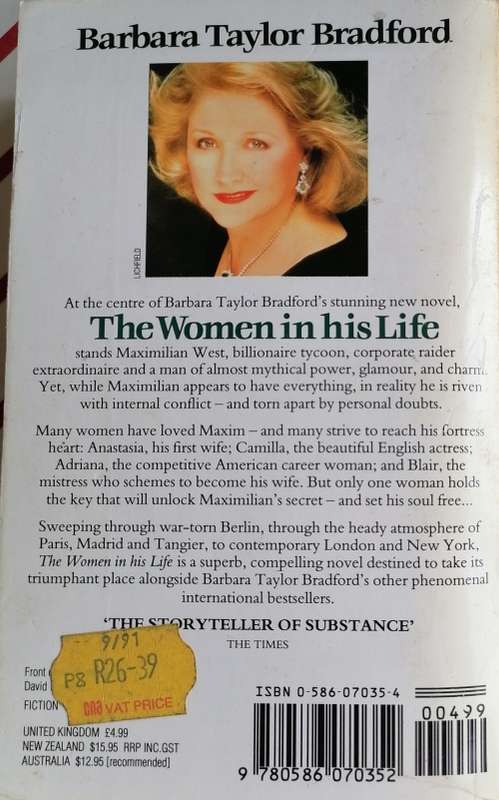 The women in his life by Barbara Taylor Bradford