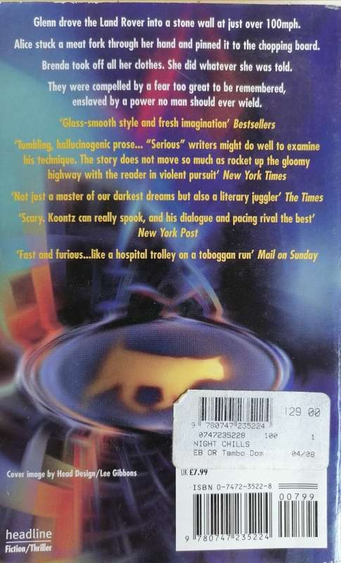Night chills by Dean Koontz