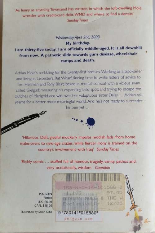 Adrian Mole and the weapons of mass destruction by Sue Townsend