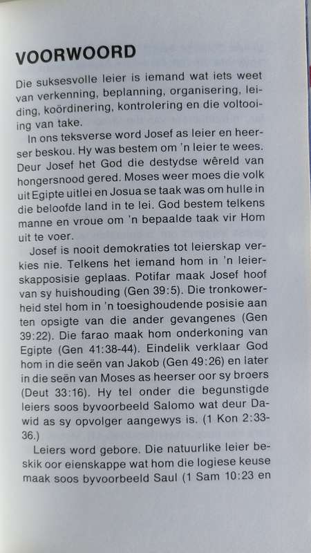 Leierskap deur Willie Marais