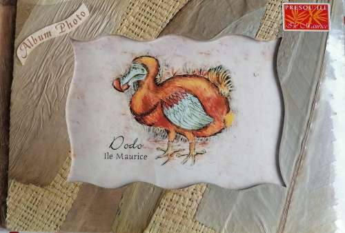 2 x Dodo Ile Maurice photo albums  100% handmade with  natural flowers