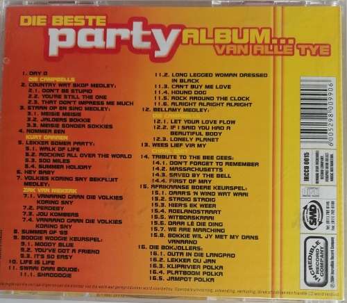 Die beste party album... van alle tye cd