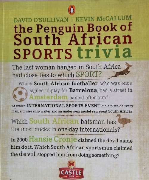 The Penguin book of South African sports trivia
